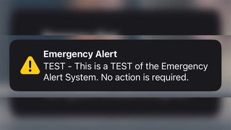 Why is my phone buzzing and going off? The nationwide emergency alert test is coming up